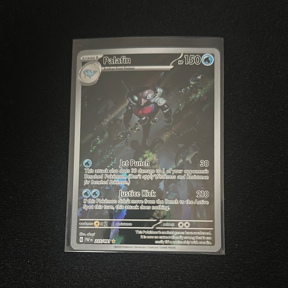 Palafin Alt Art from Paldean Fates